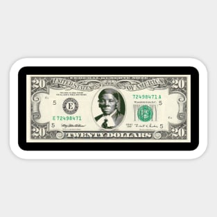 harriet tubman dollar Sticker